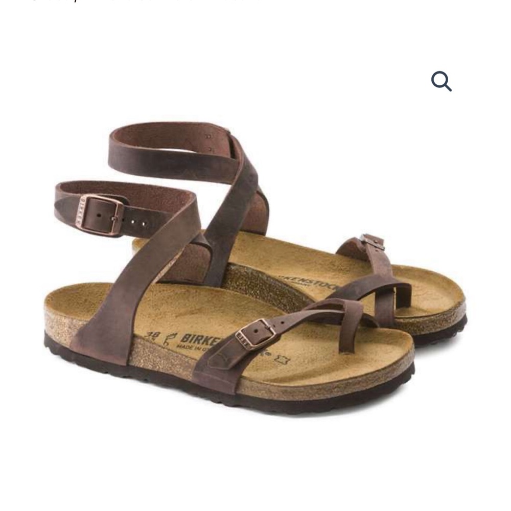 Birkenstock Women's Yara Oiled Leather Flat Size 39